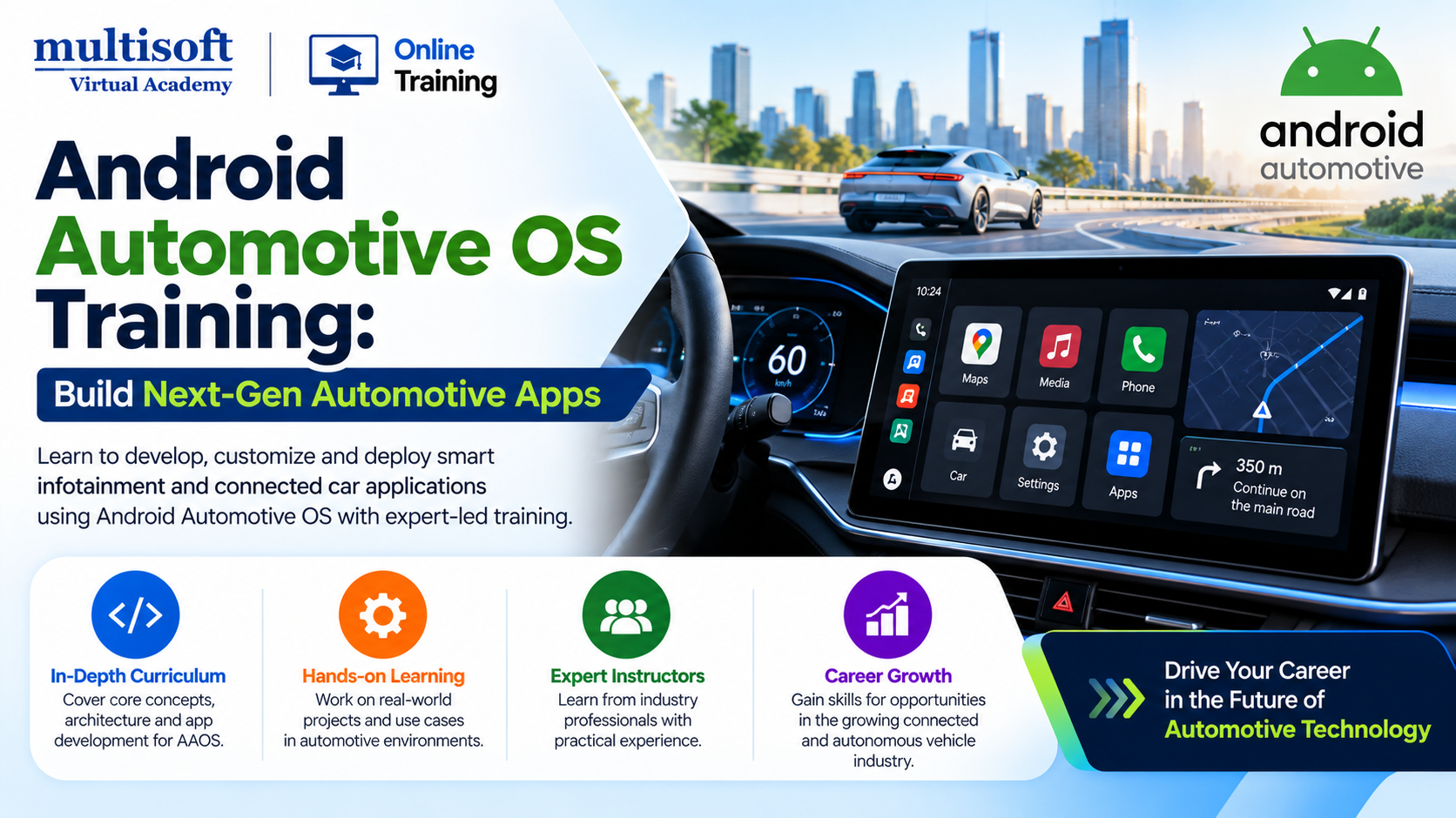 Android Automotive OS Training: Build Next-Gen Automotive Apps