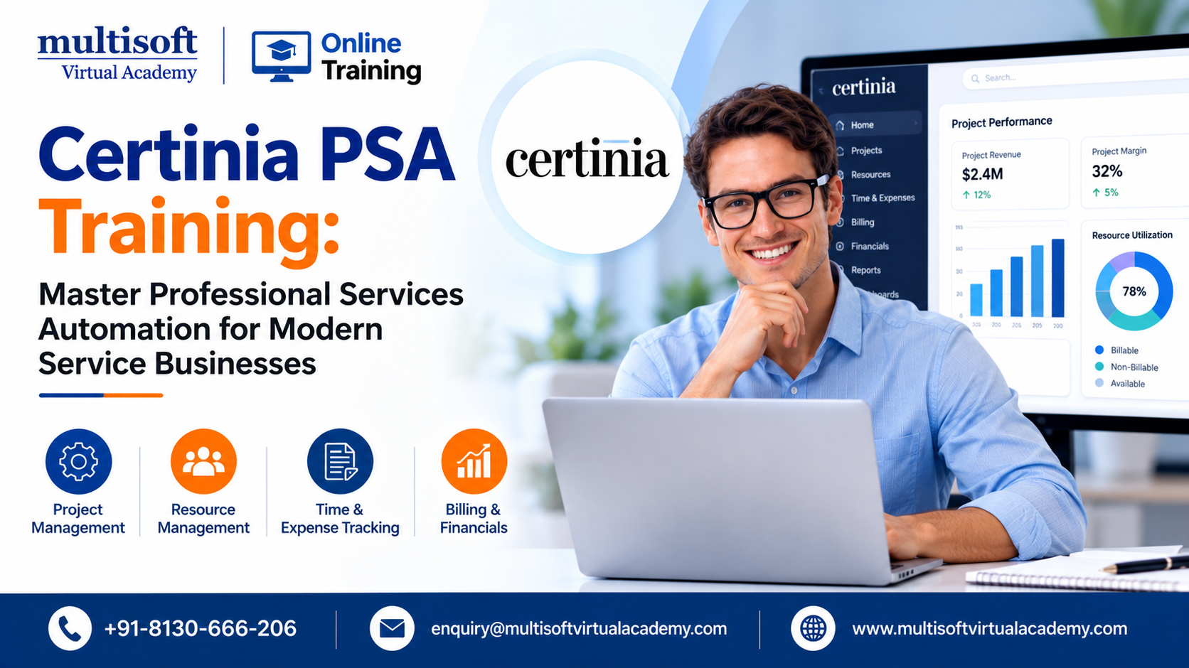 Certinia PSA Training: Master Professional Services Automation for Modern Service Businesses