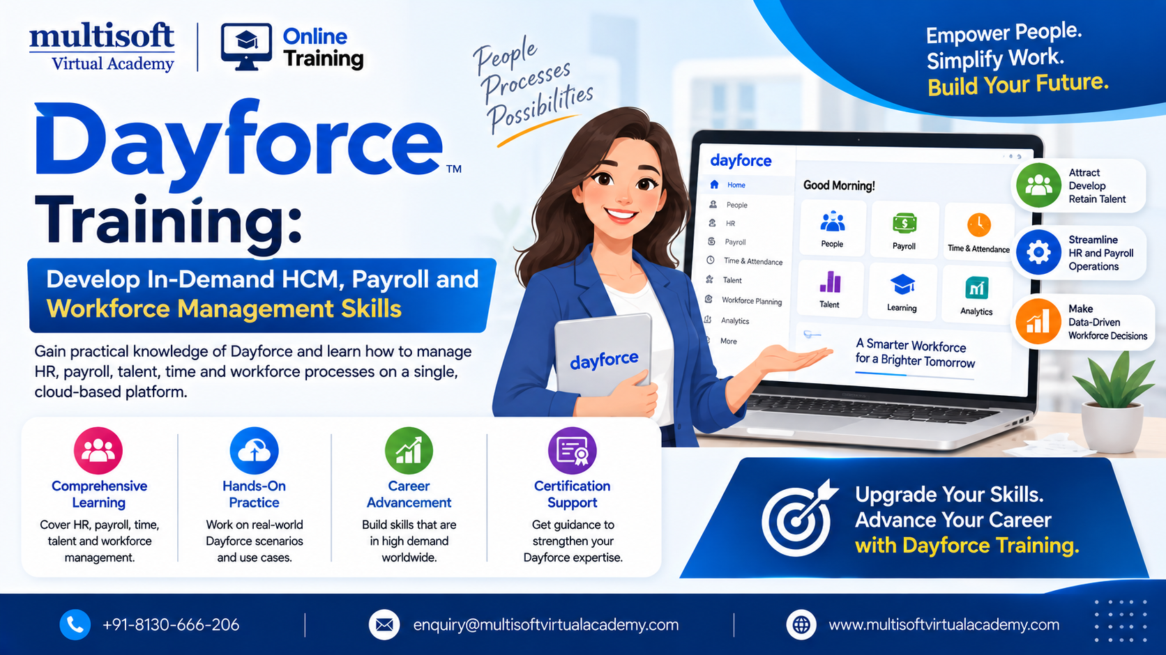 Dayforce Training: Develop In-Demand HCM, Payroll and Workforce Management Skills