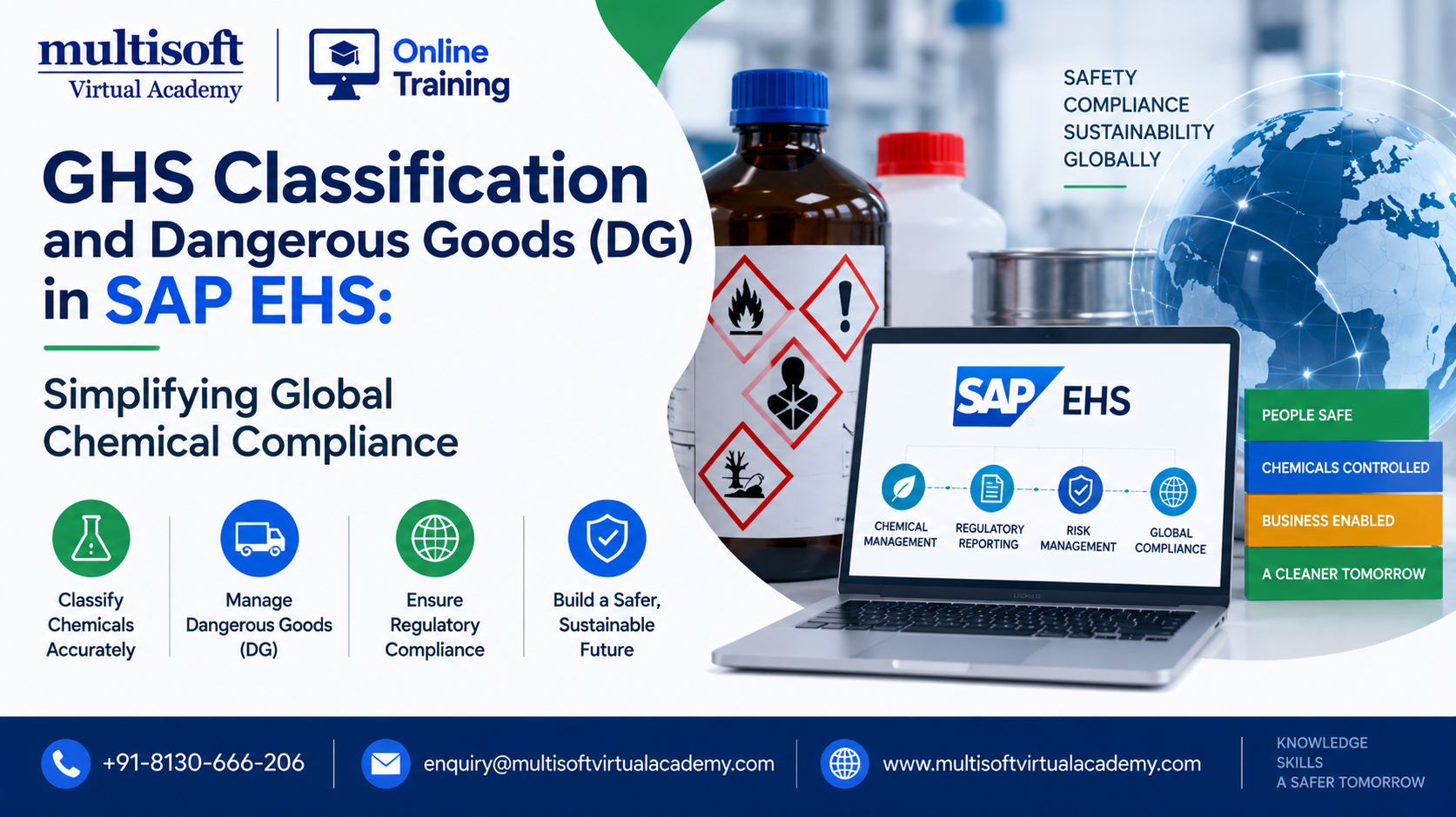 GHS Classification and Dangerous Goods (DG) in SAP EHS: Simplifying Global Chemical Compliance