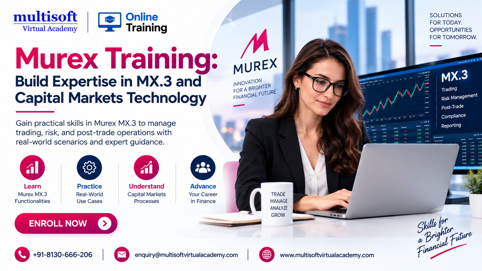 Murex Training: Build Expertise in MX.3 and Capital Markets Technology