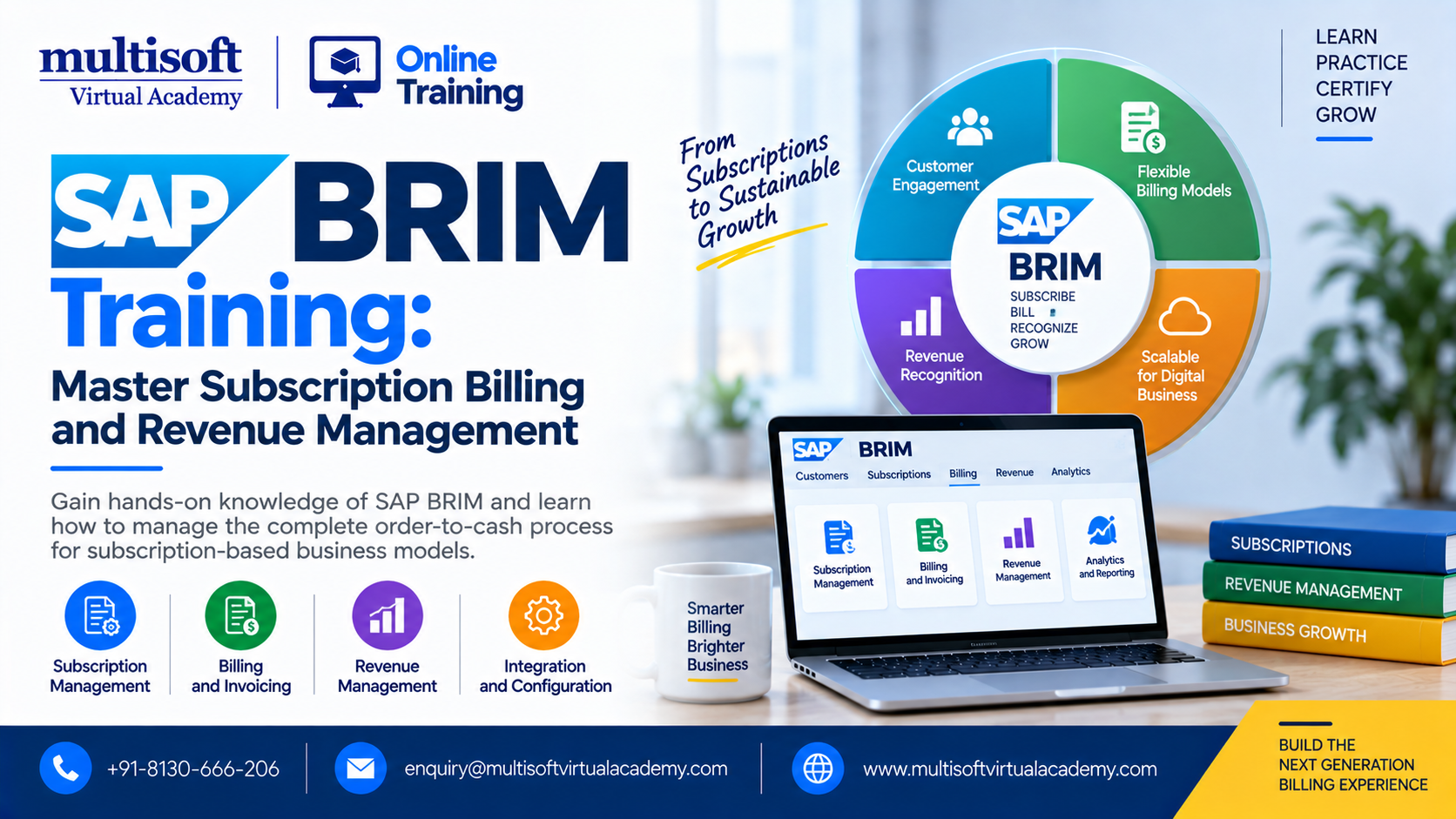 SAP BRIM Training: Master Subscription Billing and Revenue Management
