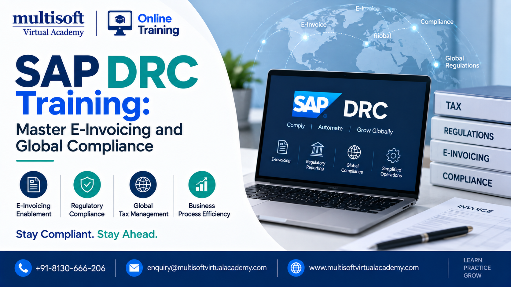 SAP DRC Training: Master E-Invoicing and Global Compliance