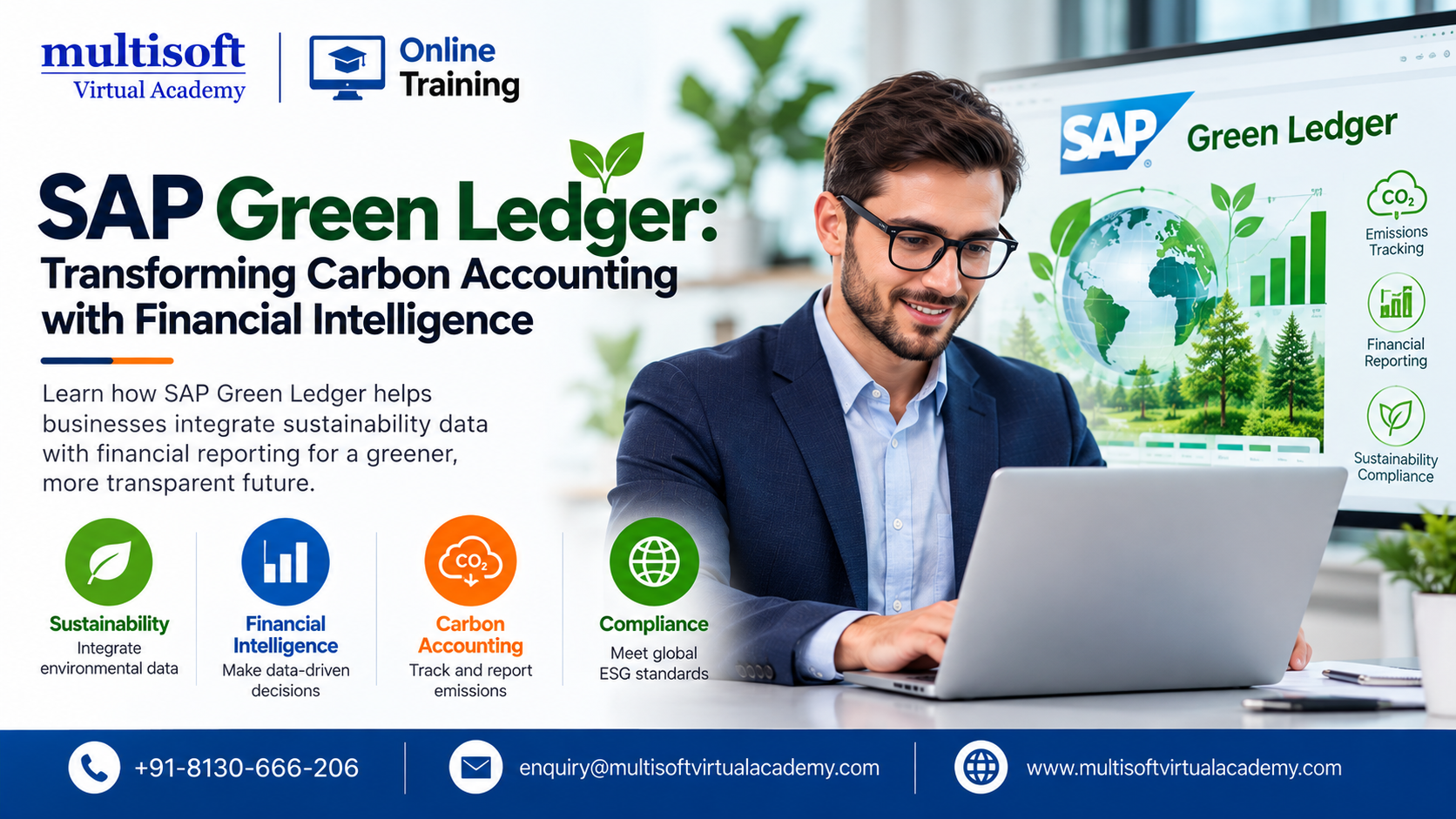 SAP Green Ledger: Transforming Carbon Accounting with Financial Intelligence