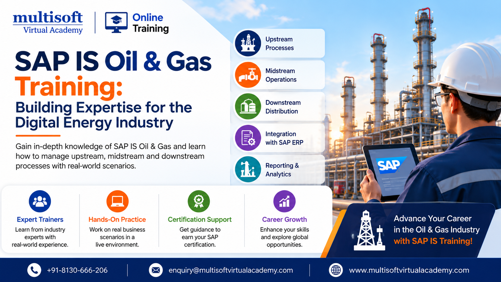 SAP IS Oil & Gas Training: Building Expertise for the Digital Energy Industry