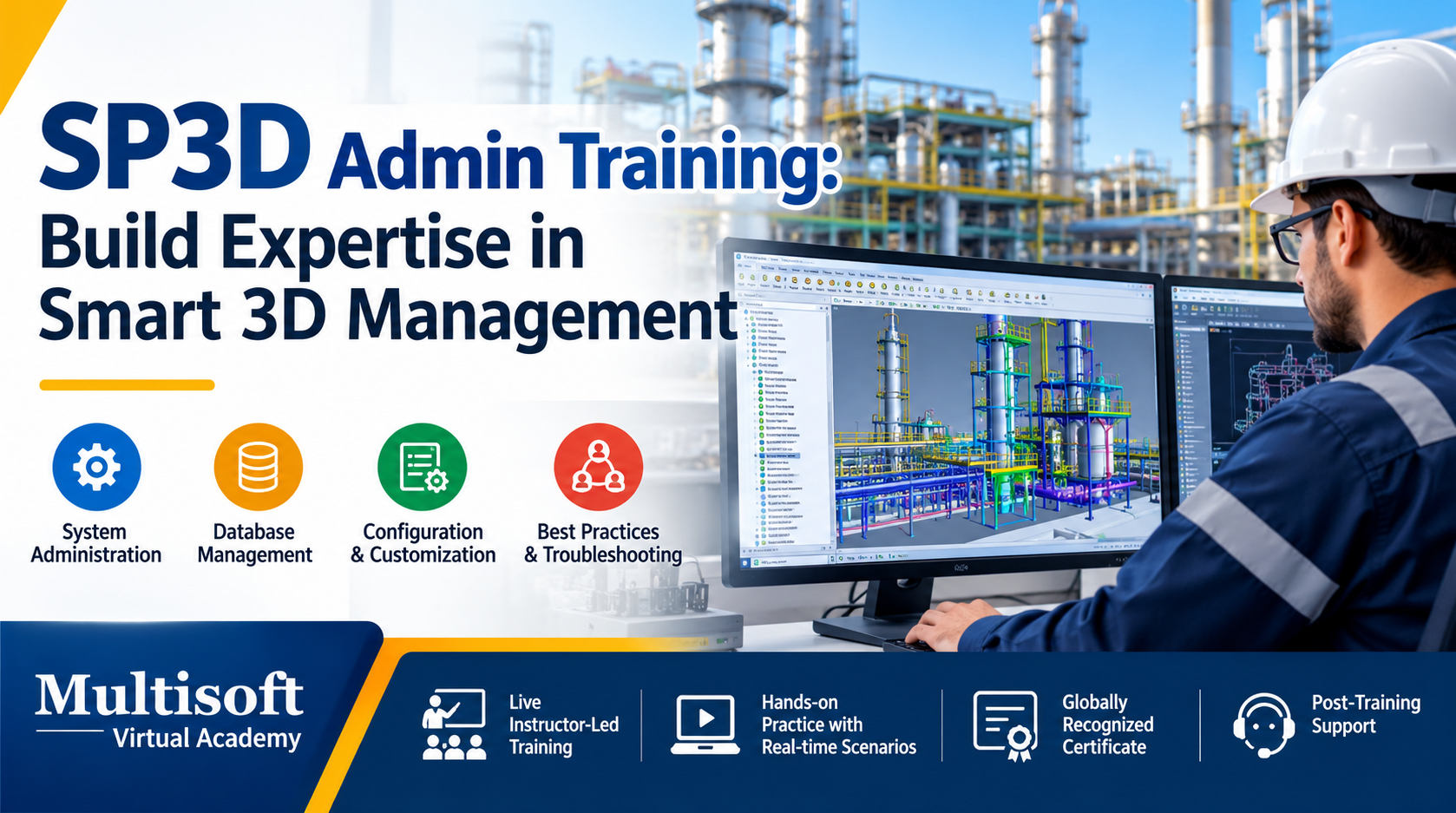 SP3D Admin Training: Build Expertise in Smart 3D Management