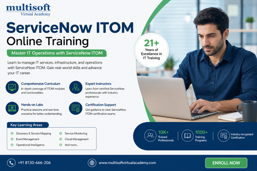 Why ServiceNow ITOM Training Is the Smart Choice for IT Professionals