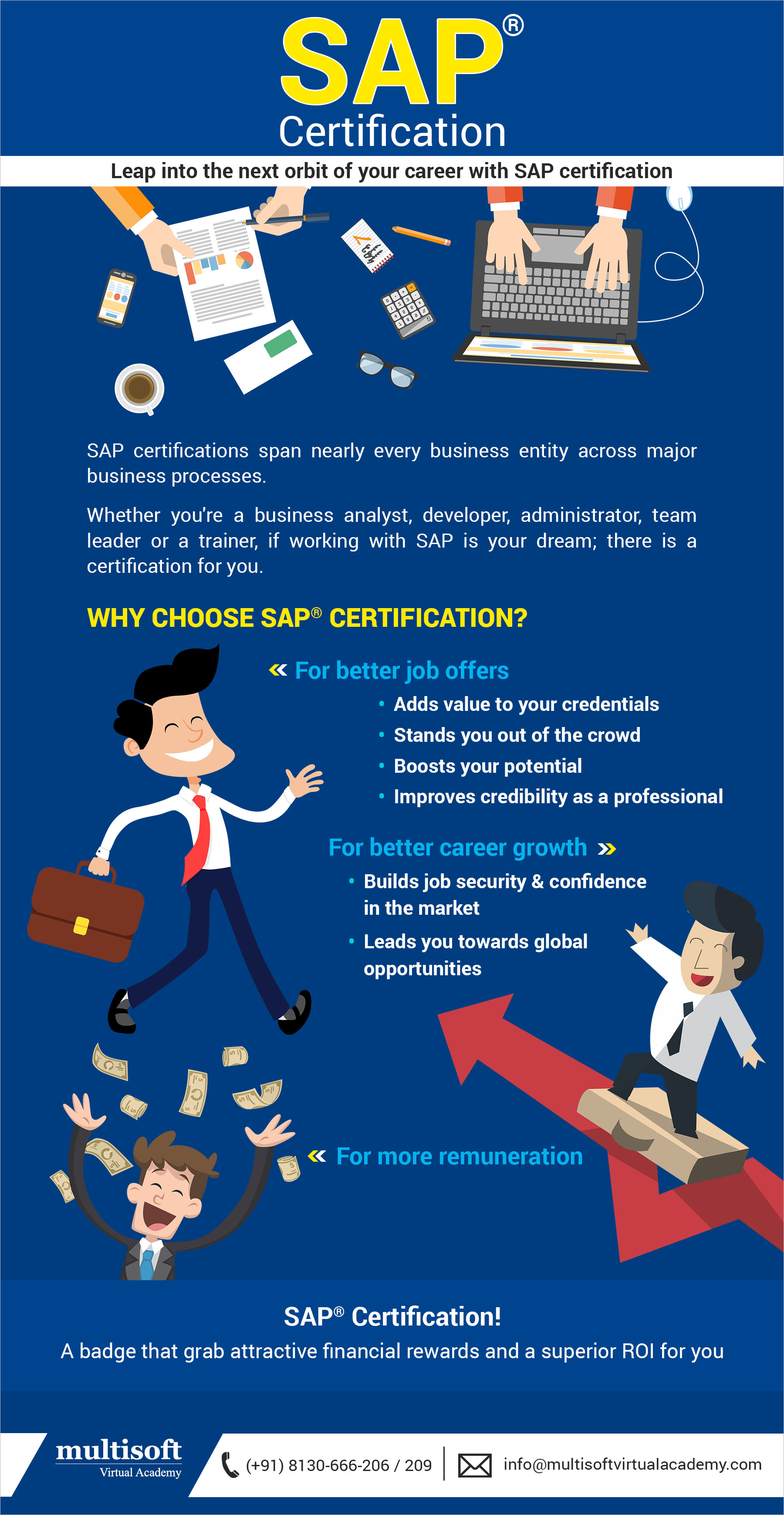 Leap into the next orbit of your career with SAP certification