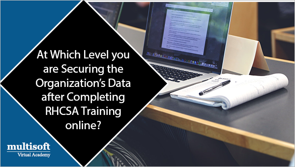 At Which Level you are Securing the Organization’s Data after Completing RHCSA Training online?