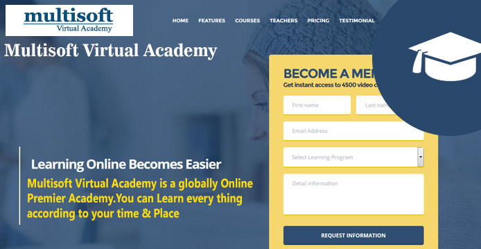 Learning Online Become Easier with Multisoft Virtual Academy