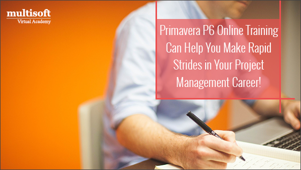 Primavera P6 Online Training Can Help You Make Rapid Strides in Your Project Management Career!