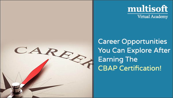 Career Opportunities You Can Explore After Earning The CBAP Certification!