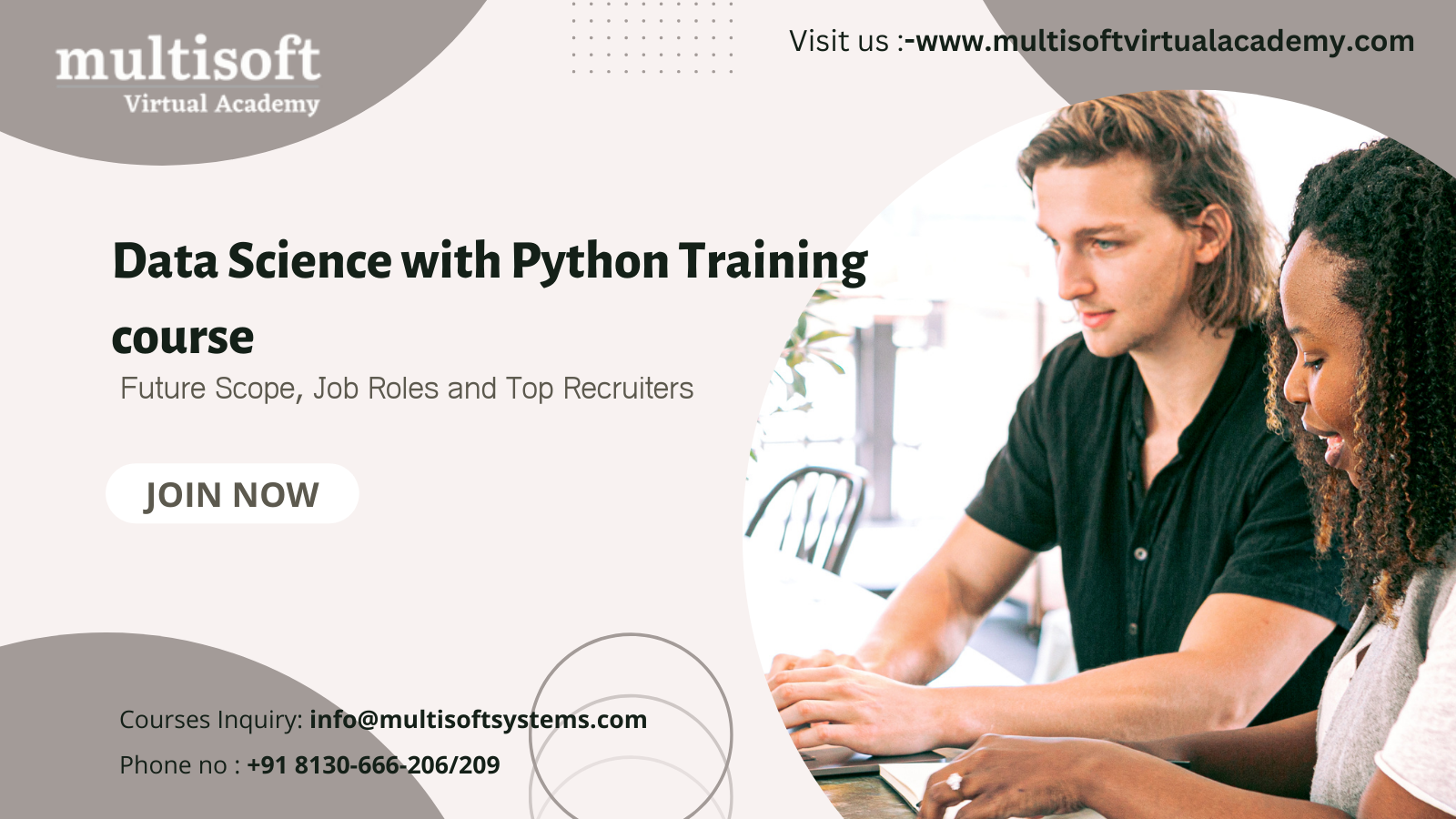 <strong>Data Science with Python Training course- Future Scope, Job Roles and Top Recruiters</strong>