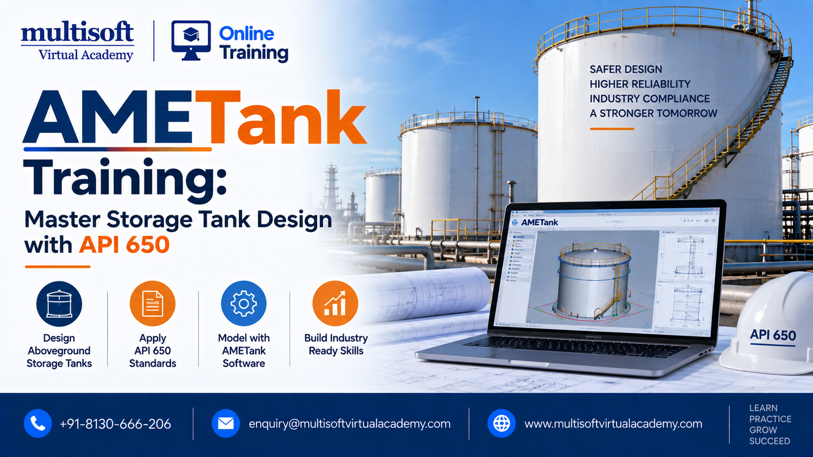 AMETank Training: Master Storage Tank Design with API 650