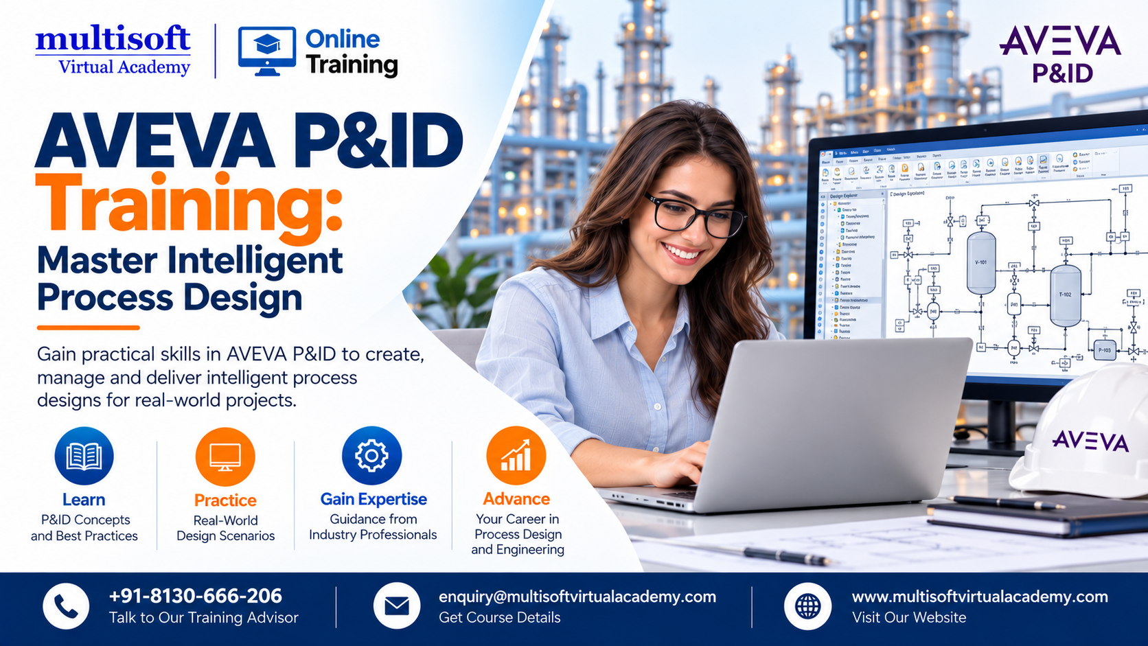 AVEVA P&ID Training: Master Intelligent Process Design