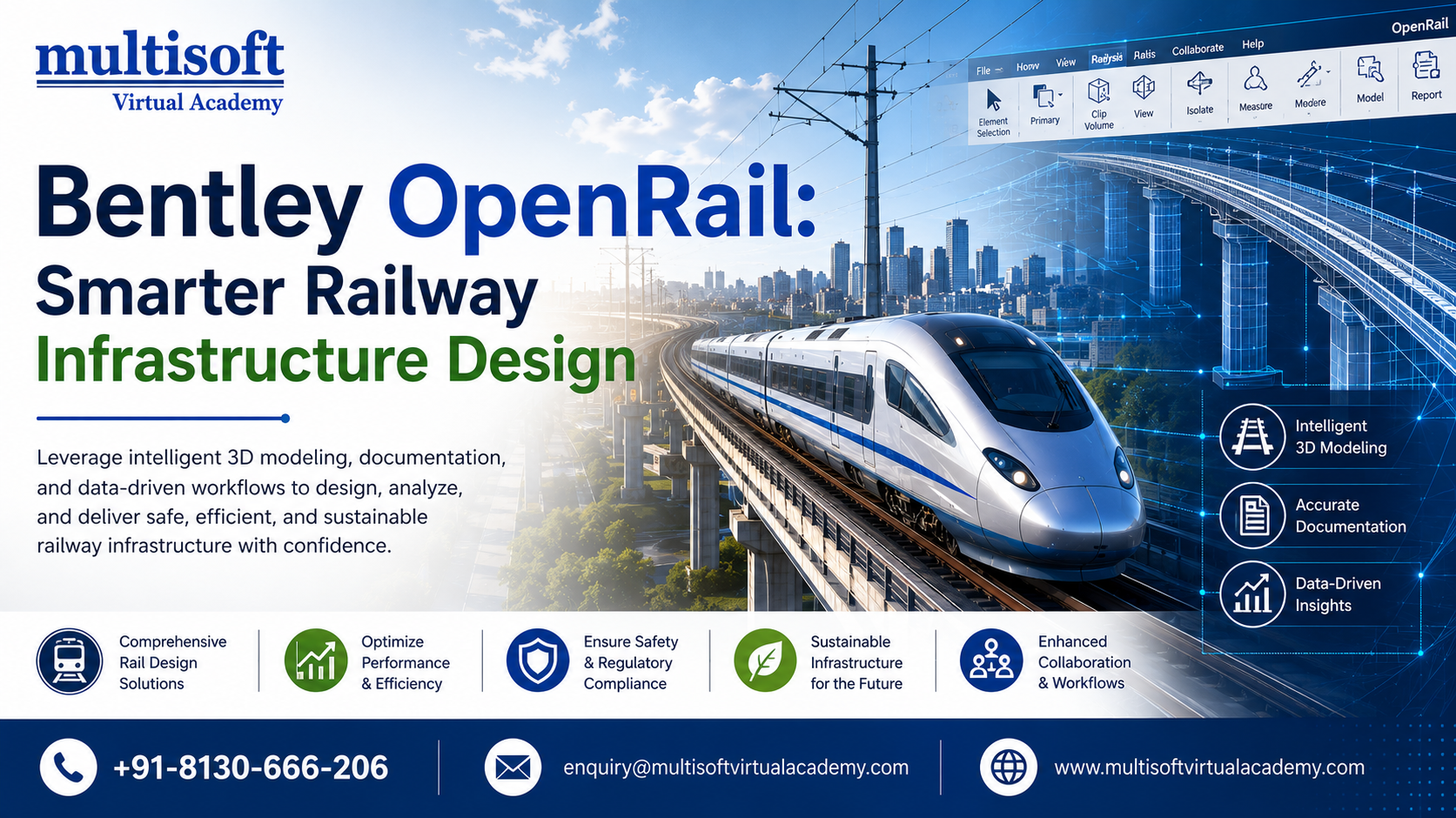 Bentley OpenRail: Smarter Railway Infrastructure Design