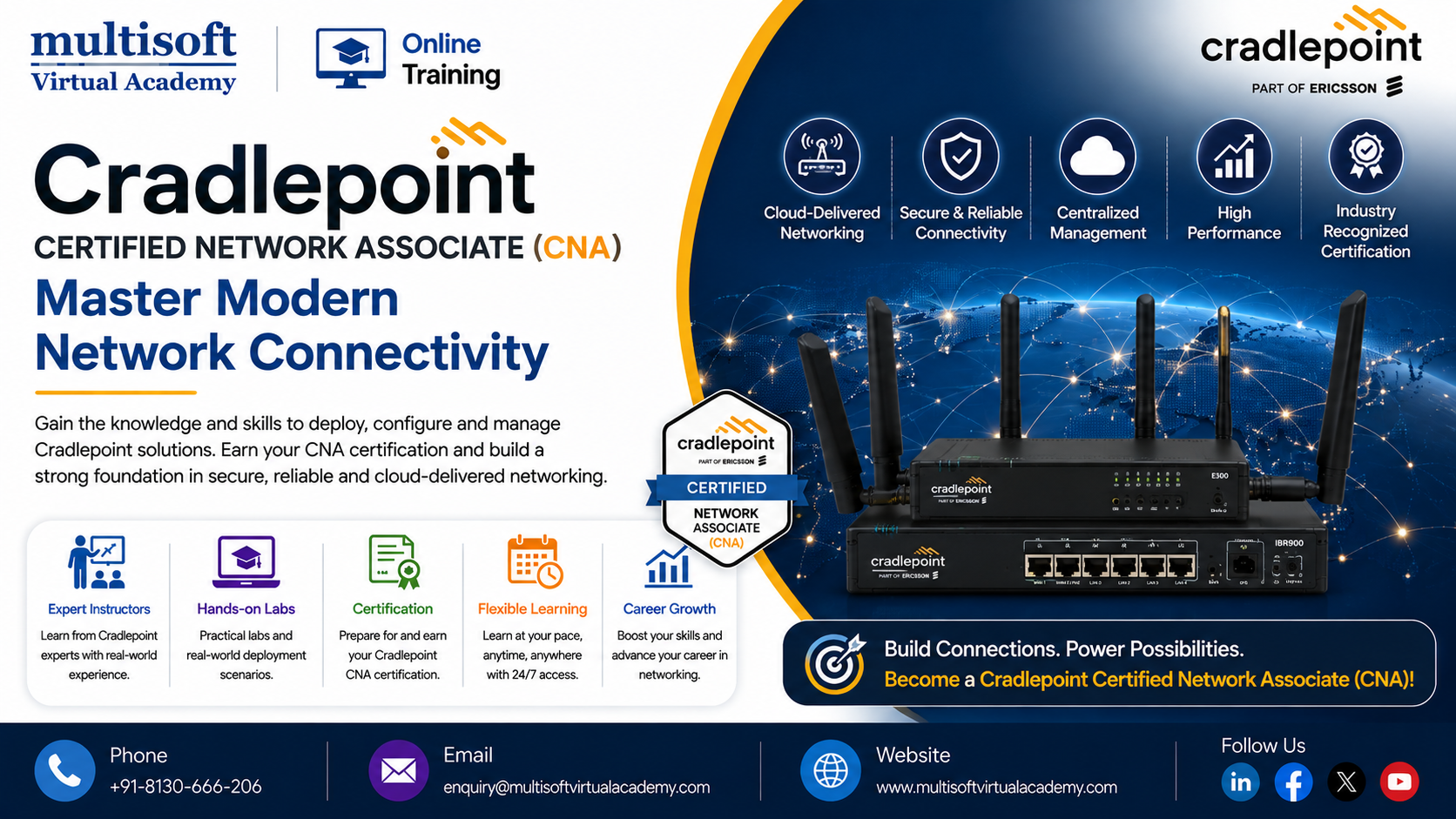 Cradlepoint Certified Network Associate (CNA): Master Modern Network Connectivity