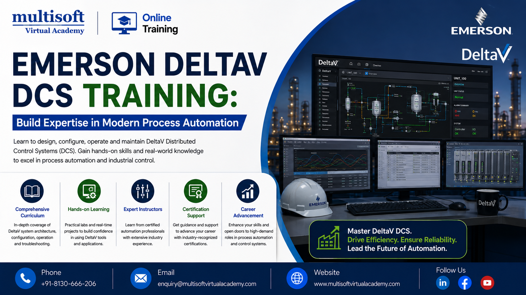Emerson DeltaV DCS Training: Build Expertise in Modern Process Automation