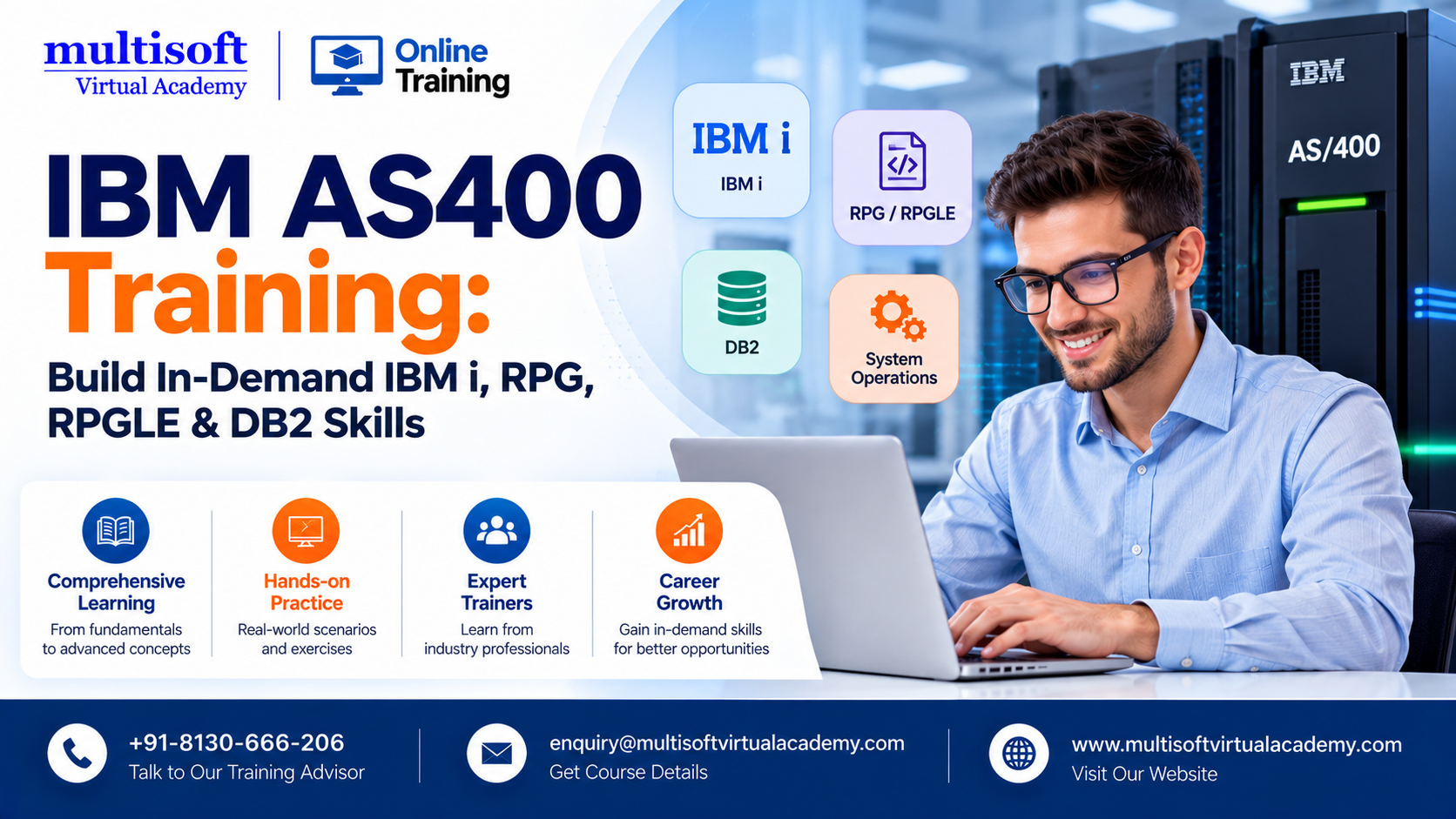 IBM AS400 Training: Build In-Demand IBM i, RPG, RPGLE & DB2 Skills
