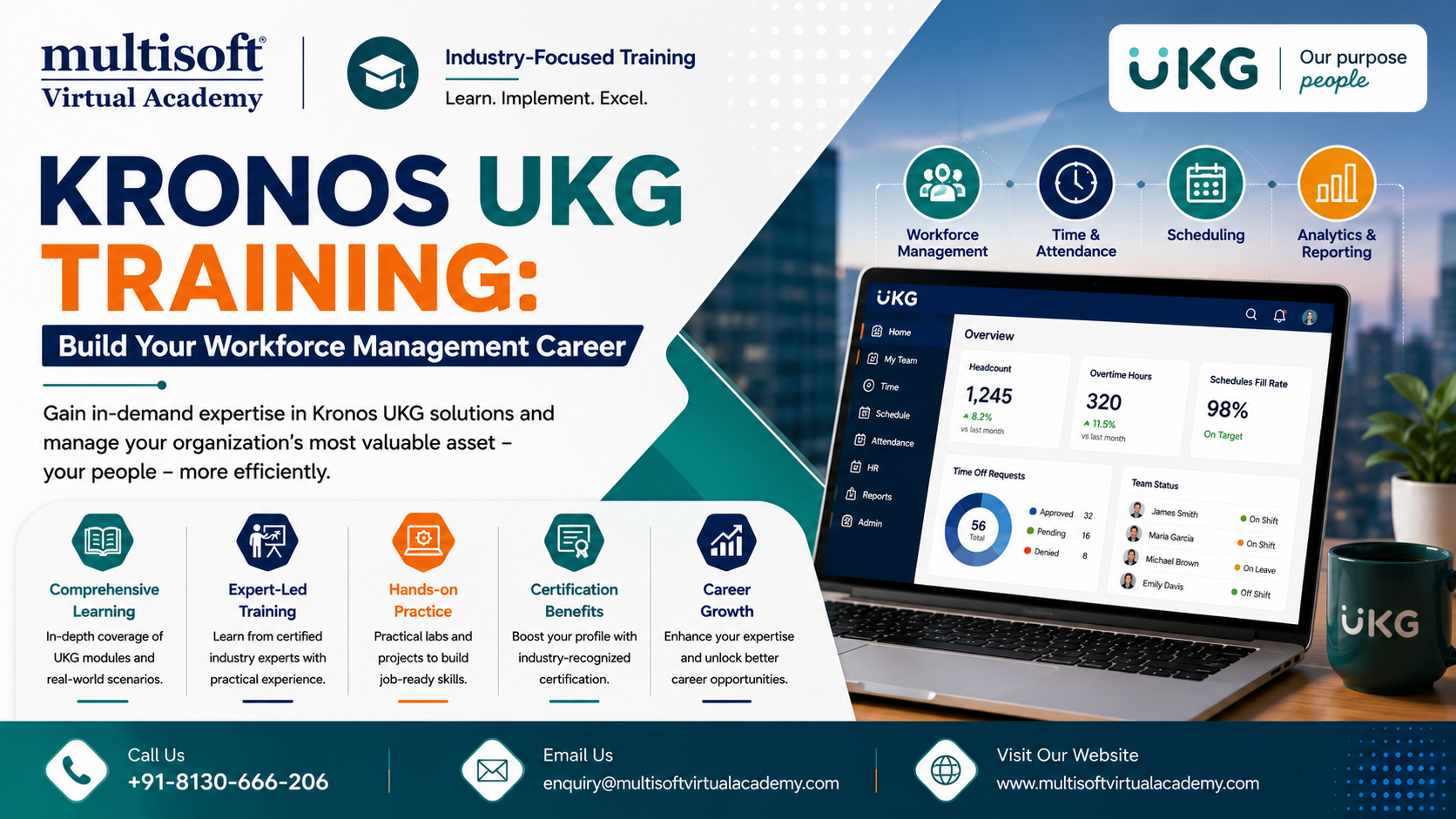 Kronos UKG Training: Build Your Workforce Management Career