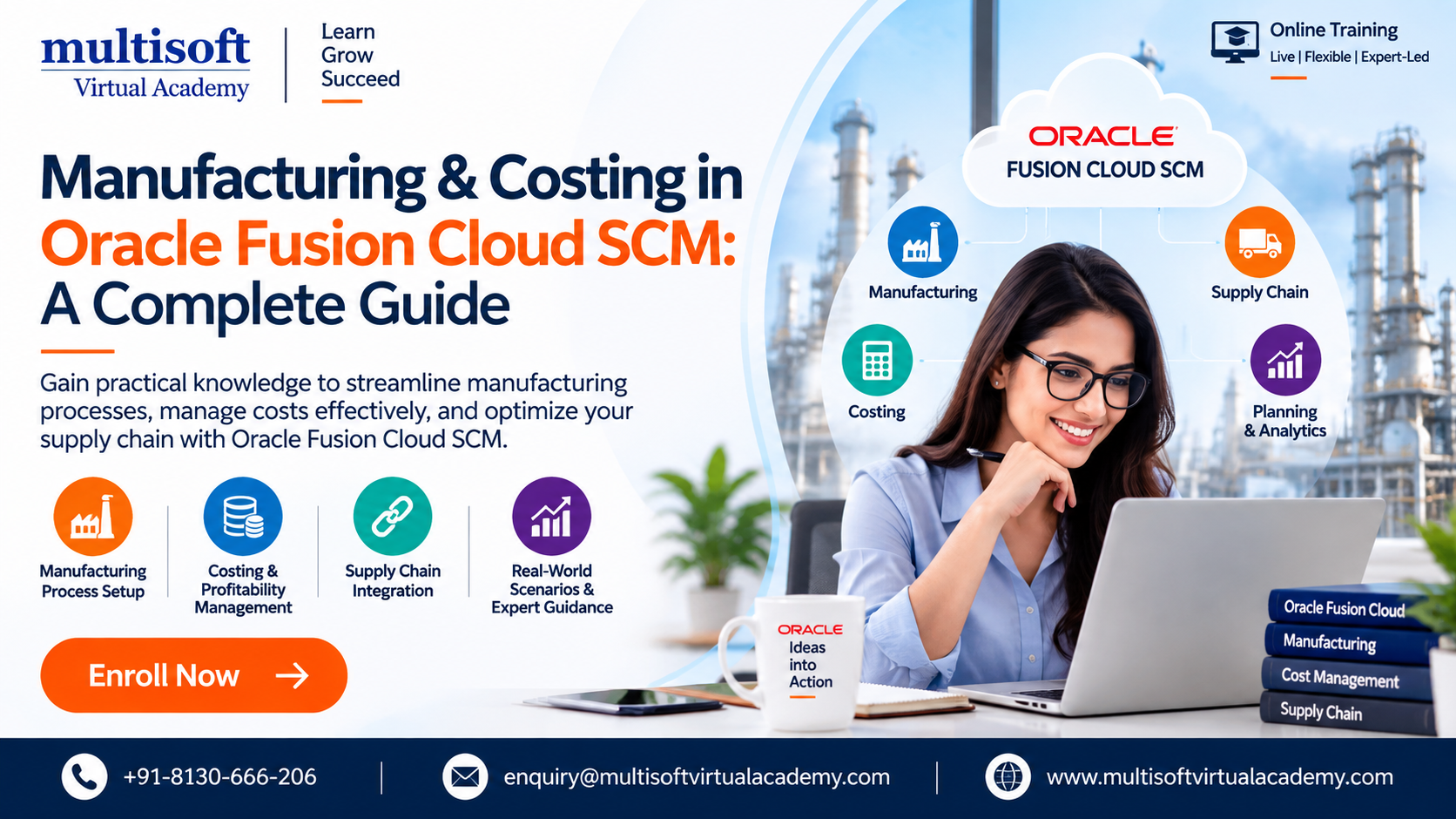 Manufacturing & Costing in Oracle Fusion Cloud SCM: A Complete Guide