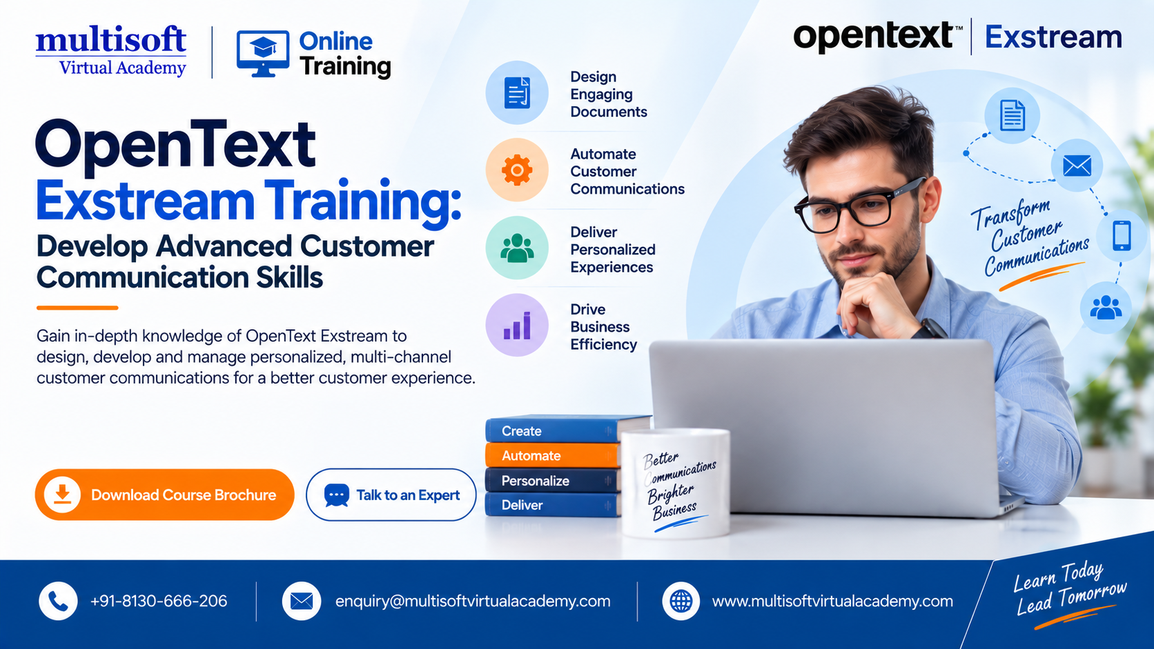 OpenText Exstream Training: Develop Advanced Customer Communication Skills