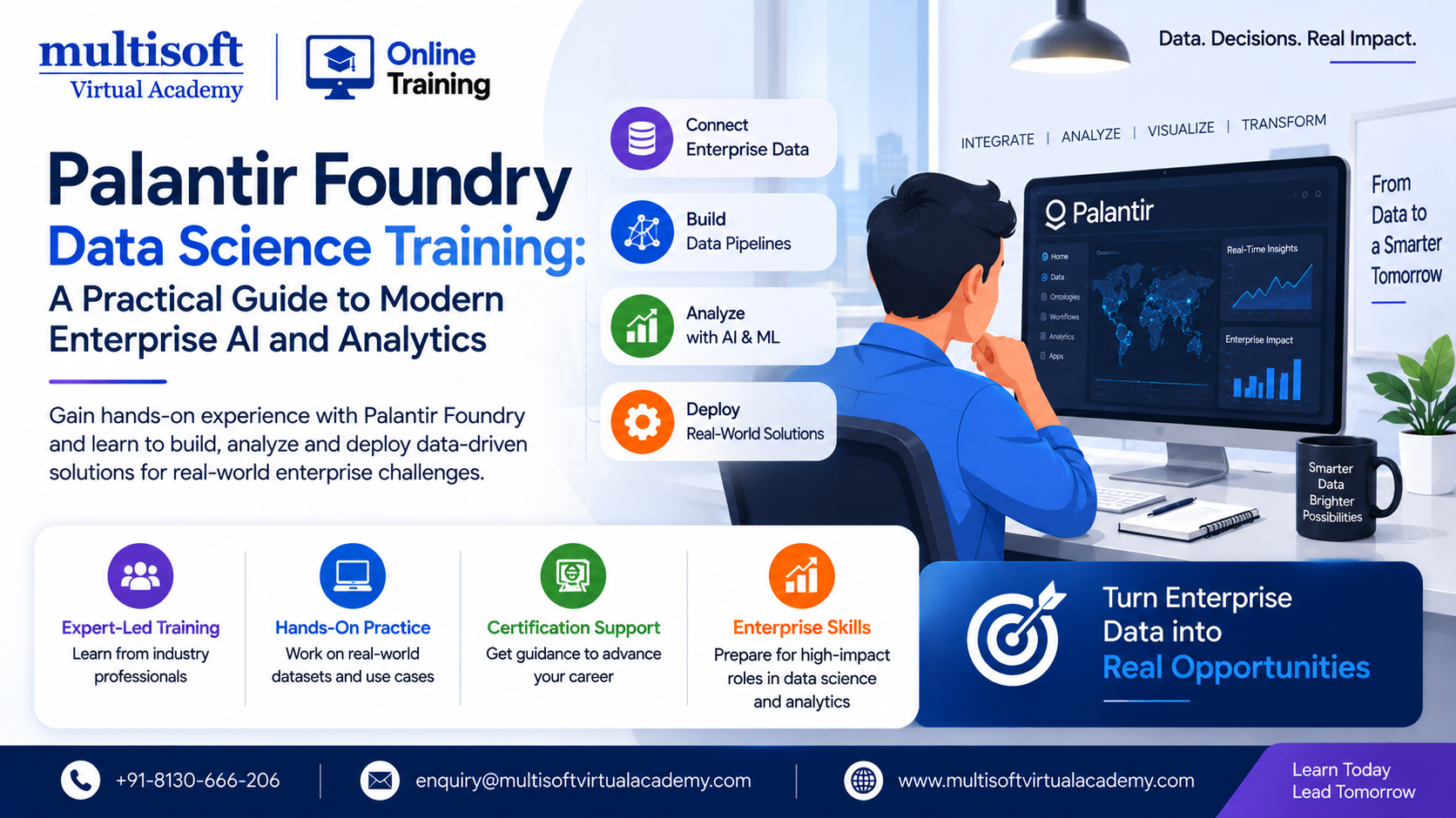 Palantir Foundry Data Science Training: A Practical Guide to Modern Enterprise AI and Analytics