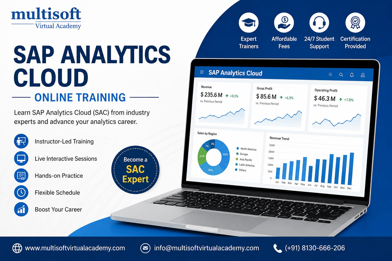 SAP Analytics Cloud Training: Your Complete Guide to Learning Business Intelligence, Planning, and Data Analytics