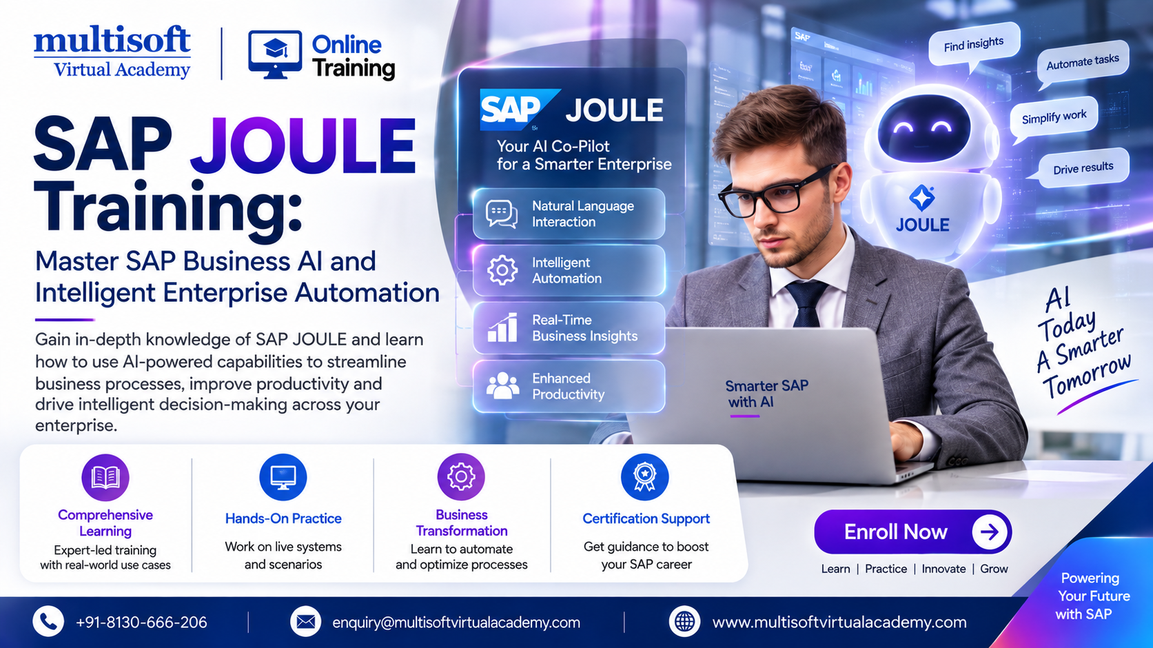 SAP JOULE Training: Master SAP Business AI and Intelligent Enterprise Automation