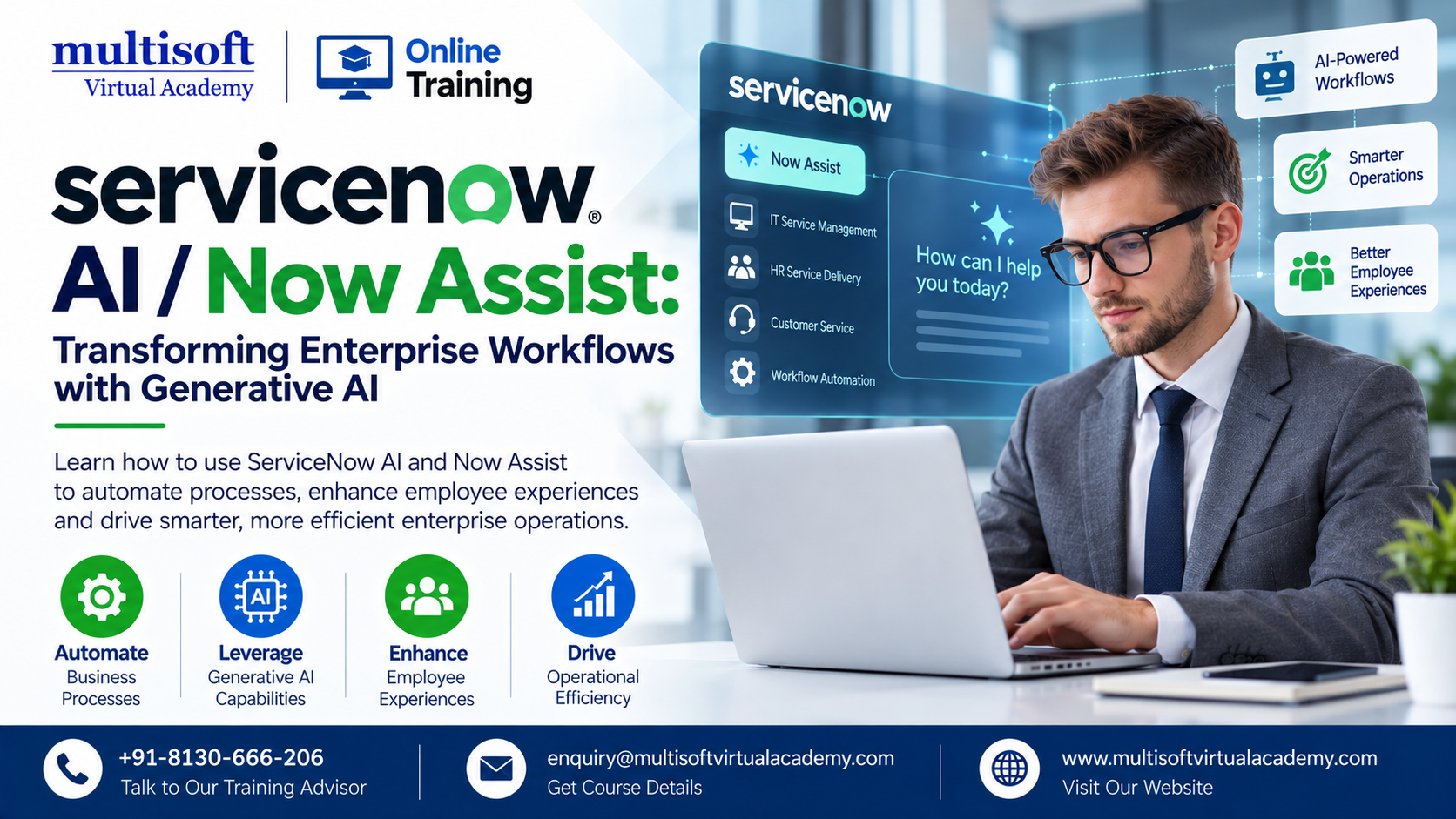 ServiceNow AI / Now Assist: Transforming Enterprise Workflows with Generative AI
