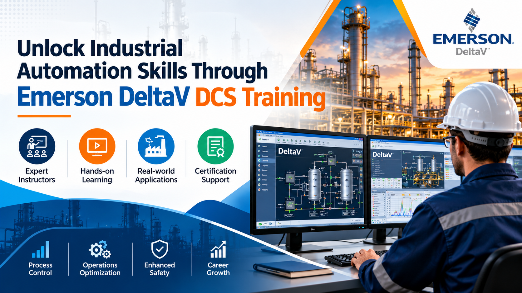 Unlock Industrial Automation Skills Through Emerson DeltaV DCS Training