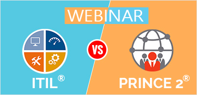  ITIL® vs PRINCE2®  : Free Live Webinar